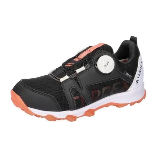 adidas terrex agravic boa r. Rdy k, shoes-high (non-football), core black/crystal white/impact orange, 28.5 eu
