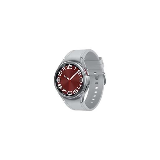 Samsung smartwatch Samsung galaxy watch6 classic sm-r955f 3,3 cm (1.3) oled 43 mm digitale 432 x pixel touch screen 4g argento wi-fi gps (satellitare) [sm-r955fzsaeub]