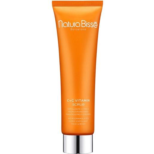 Natura Bissé c+c vitamin scrub 100 ml crema esfoliante illuminante per viso e corpo tubetto tutti i tipi di pelle