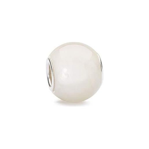 Trollbeads perle rotonde in pietra, misura unica, gemma, nessuna pietra preziosa