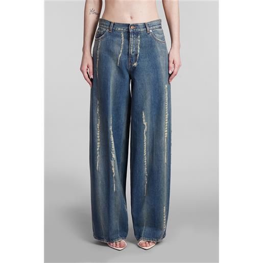 Haikure jeans bethany in cotone blu