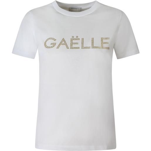 GAëLLE PARIS t-shirt bianca per donna
