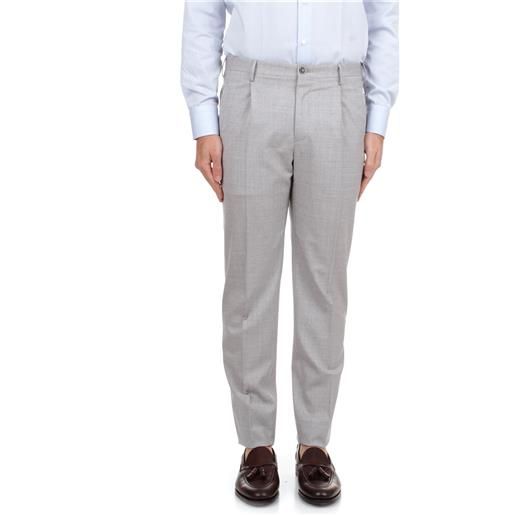 Incotex pantaloni chino uomo grigio