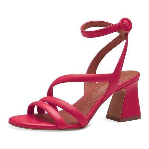 Tamaris donna 1-28377-42, sandali con tacco, rosa, 35 eu