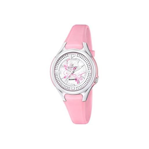 Calypso-orologio da donna al quarzo con display analogico e cinturino in plastica, colore: rosa, k5575 2