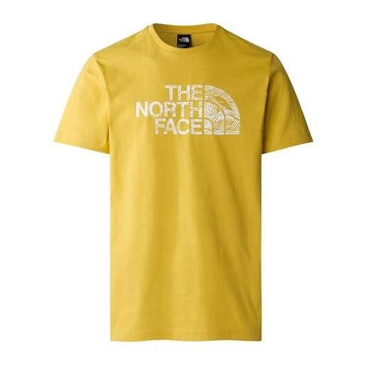 The North Face woodcut dome t-shirt tnf black xs