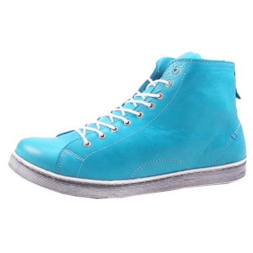 Andrea Conti 0341500 scarpe stringate donna, numero: 37 eu, colore: blu