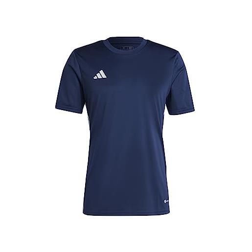 Adidas tabela 23 jsy, t-shirt uomo, team navy blue 2/white, l