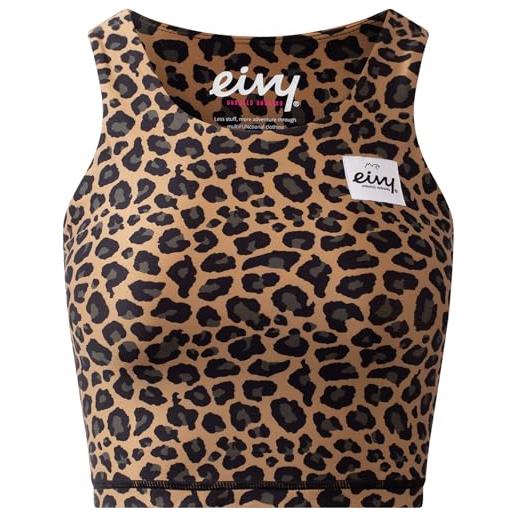 Eivy cover up top, leopardo, m donna