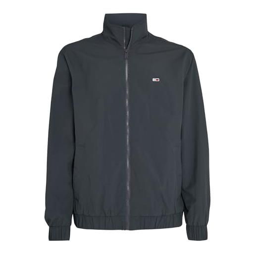 Tommy Jeans tjm essential jacket ext dm0dm17982 giacche in tessuto, grigio (new charcoal), l uomo