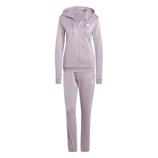 adidas linear track suit tuta, preloved fig, s tall, donna