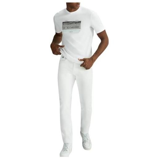 Gas jeans uomo albert simple rev 02cw bianco (w32-l32)