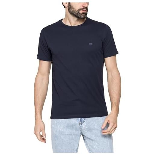 Carrera Jeans - t-shirt in cotone, blu scuro (xxl)