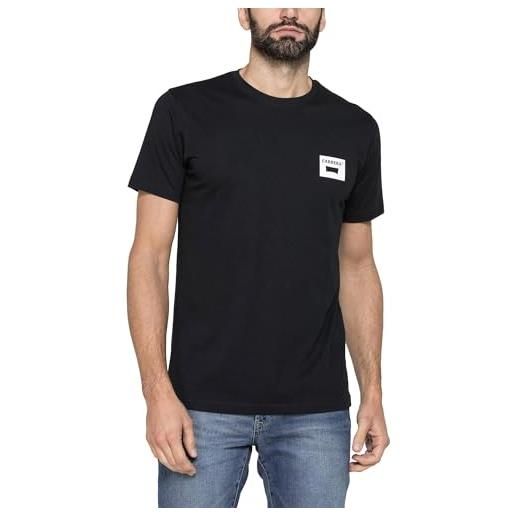 Carrera jeans - t-shirt in cotone, nero (xxl)