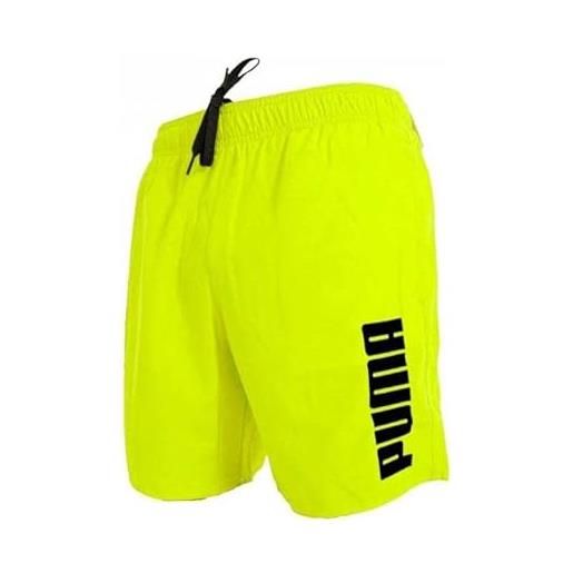 Puma swim-pantaloncini da uomo tavola, giallo fluo, xs