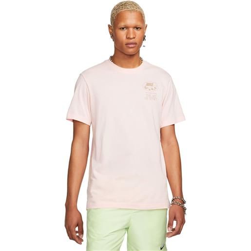 Nike t-shirt sportswear uomo rosa
