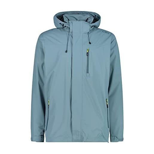 CMP, giacca uomo con cappuccio zip e ventilazione, hydro, 46