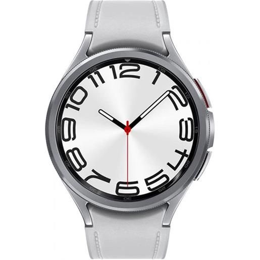 Samsung galaxy watch 6 sm-r960 silver smartwatch 47mm digital touchscreen