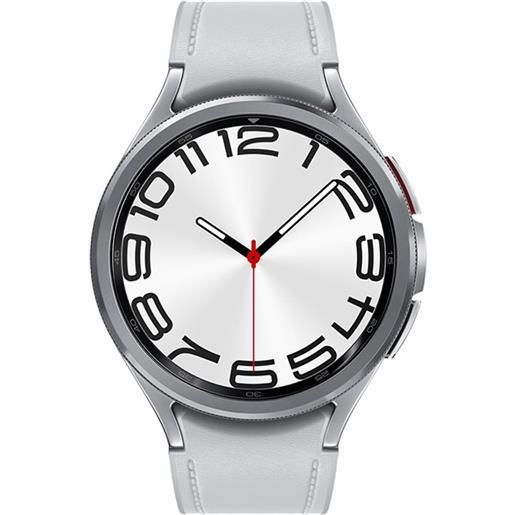 Samsung galaxy watch 6 sm-r965 silver smartwatch 47mm digital touchscreen