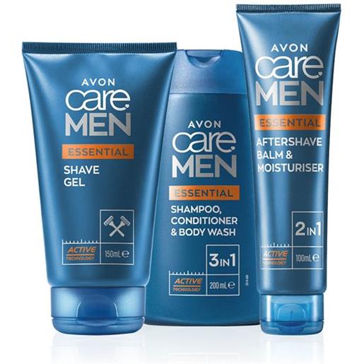 Avon set avon care men essential -