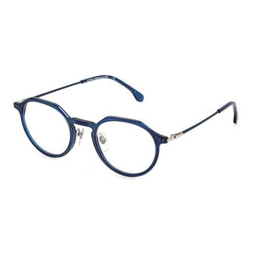LOZZA vl4273n 0t31 eyewear unisex combined, standard, 49 sunglasses, blu