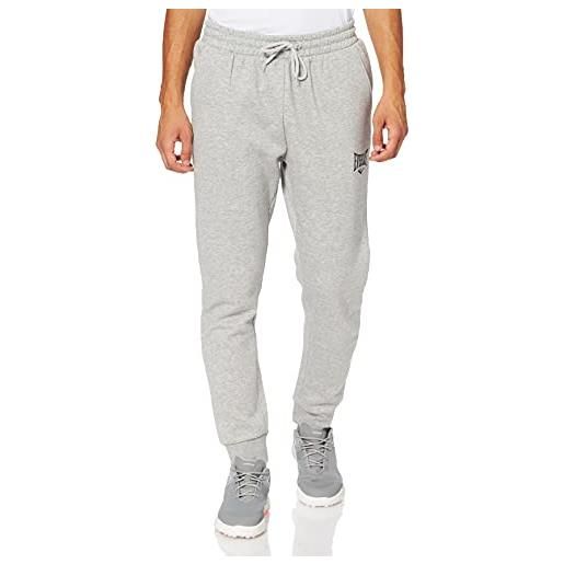 Everlast sportivo pantaloni eleganti, grigio, xl uomo