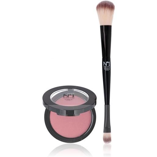 N°1 PERFETTO collagen blush e pennello doppio