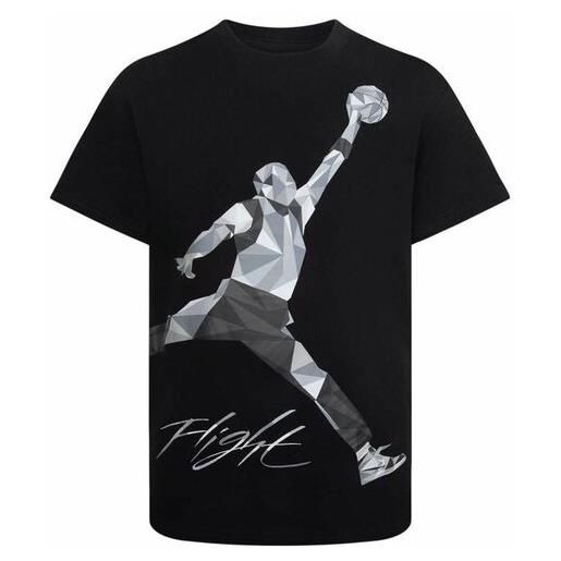 Nike jordan jdb jumpman hbr heirloom t-shirt m/m nera stampa junior bimbo
