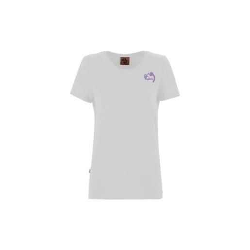 E9 awa 2.4 white t-shirt m/m bianca donna