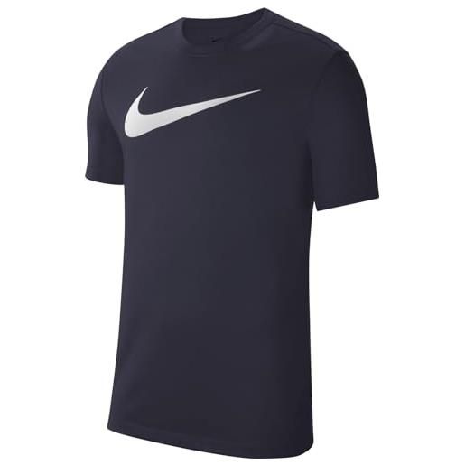 Nike park 20, maglietta uomo, bianco nero, xl
