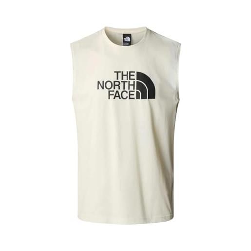 The North Face easy canottiera white dune m