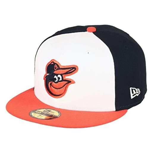 New Era baltimore orioles mlb cap 59fifty basecap baseball kappe weiß - 7 5/8-61cm (xl)