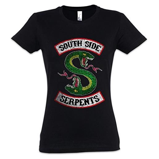 Urban Backwoods south side serpents women donna t-shirt nero taglia l