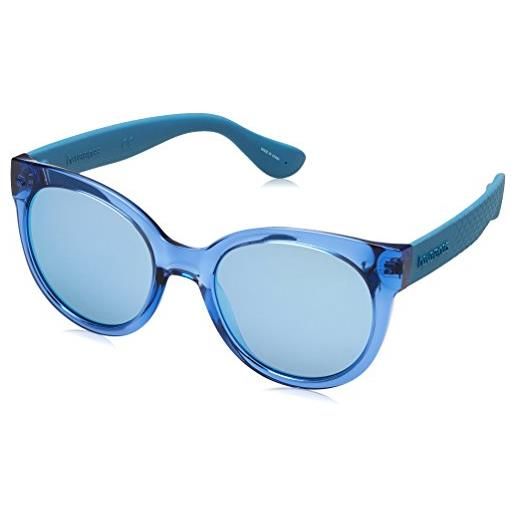 Havaianas noronha/m sunglasses, z90/3j blue aqua, 52 unisex