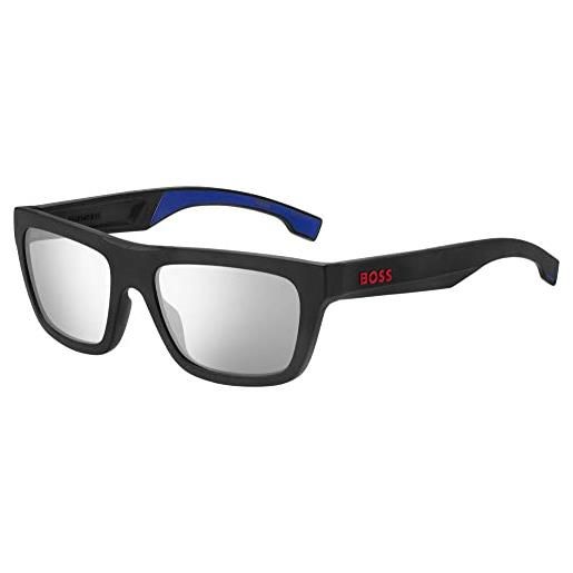 HUGO BOSS boss 1450/s occhiali, matte black blue, 0 uomo
