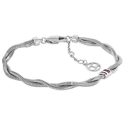 Tommy Hilfiger jewelry braccialetto a catena da donna in acciaio inossidabile - 2780688