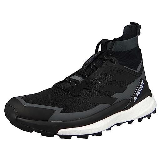 Adidas terrex free hiker 2, sneaker uomo, core black/grey six/carbon, 44 eu