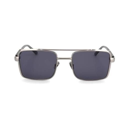 SANDRO PARIS sandro mod. Sd7016 brushed silver, occhiali da sole unisex-adulto, multicolore (multicolore), taglia unica