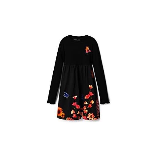 Desigual vest_alcazar 2000 black dress, india, 8 anni bambina