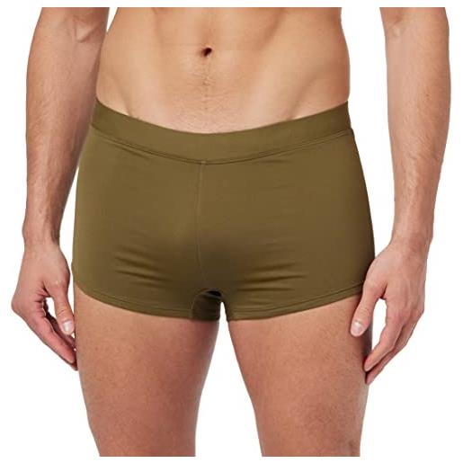 Calvin Klein pantaloncino boxer uomo elasticizzato, verde (brown olive), s