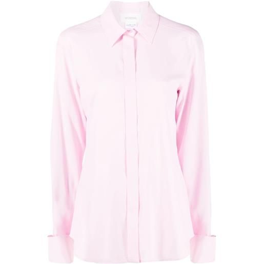 Sportmax blusa a maniche lunghe - rosa