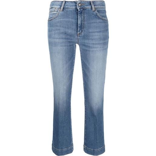 Sportmax jeans crop - blu