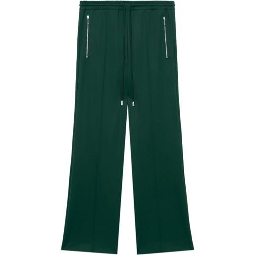JW Anderson pantaloni sartoriali con coulisse - verde