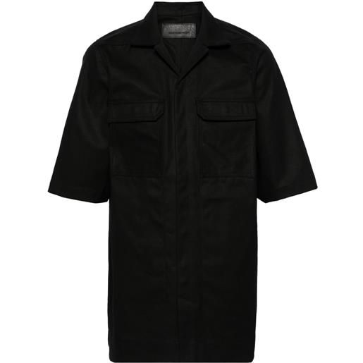 Rick Owens DRKSHDW camicia magnum con borchie - nero