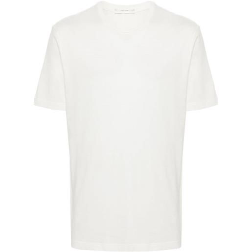 The Row t-shirt con finiture lucide - bianco