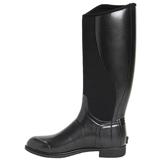 Muck Boots derby alto, stivali in gomma donna, nero, 38.5 eu