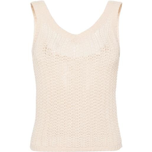 Max Mara top - toni neutri