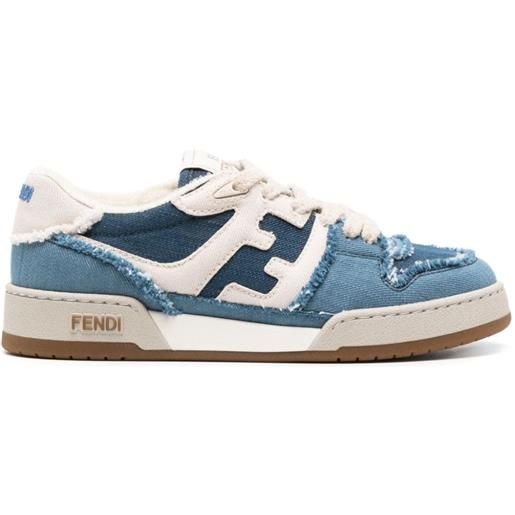 FENDI sneakers match denim - blu