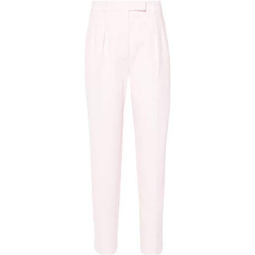 Max Mara pantaloni con piega - rosa