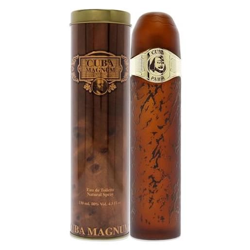 Cuba parfums de france, Cuba magnum, eau de toilette spray da uomo, 130 ml